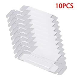 10/20/30/50pcs 1/64 Car Model Toy Transparent PVC Box Wheel Dustproof Storage Wedding Favor Party Decor Clear Gift Display Case
