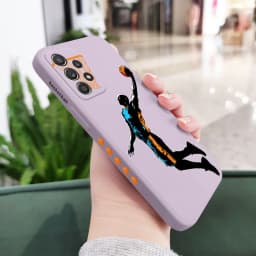 Wild Basketball Case For Samsung A56 A36 A26 A17 A16 A07 A06 A54 A34 A73 A53 A33 A23 A13 A72 A52 A32 A12 A22 A15 A25 A35 A55 5G