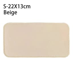 1Pcs Cosmetic Makeup Felt Base Shaper Felt S/M/L Bag Bottom Plate Anti Collapse Blue Black Pink Beige Bag Support Pad