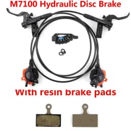 SHIMANO DEORE SLX XT MT200 M7100 M8100 Brake Mountain Bike Hydraulic Disc Brake MTB ICE-TECH Left & Right