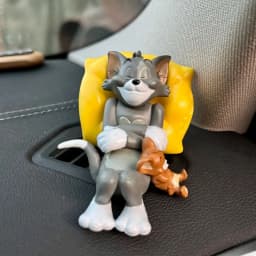 Tom Jerry Desk Shelf Ornament Car Dashboard Ornament Decoration Figurine Cute Sleeping Pose Home Decor Gift