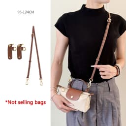 2026 New Leather Bag Strap For Longchamp Mini Lime Durable Fashion Without Punching Modification Bag Accessories