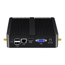 Intel Core I7-4500U I5-5200U I5-4200U Mini PC with 4xUSB3.0 4xUSB2.0 1xHDMI 1xVGA Support Pfsense Linux Computer Win10 Ready