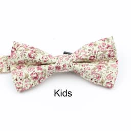Cotton Floral Parent-Child Bowtie Set Bow Tie Necktie For Men Wedding Party Business Suits Gravata Pink Yellow Butterfly Cravats