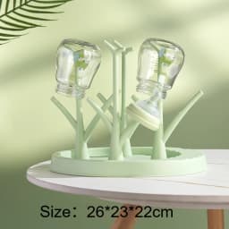 Baby Bottle Drying Rack Multi-layer Large Capacity Drying Stand for Cups Bowls and Accessories Space Saving Countertop Storage