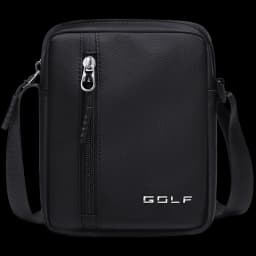 GOLF Mini Shoulder Bag Man Crossbody for Men Black Cross Bag Casual Slim Oxford Small Cell Phone Sling Messeng Bag Lightweight