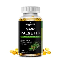 Saw Palmetto Capsules High Potency for Prostate, Urinary Tract ,Bladder Hair Health Supplement