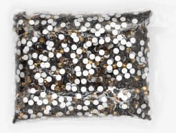 Wholesale Flatback Crystal AB Non Hotfix Rhinestones in Bulk Package SS3-SS20 Clear AB Strass for Nail Art Decoration