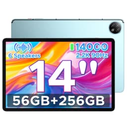 DOOGEE U14 2 in 1 WIFI Tablet PC Gemini Ai 14 Inch 2.2K Incell Screen 14000mAh Battery 56GB RAM (8+48) 256GB ROM 16MP Main Camera Widevine L1 Supports Smart Tablets