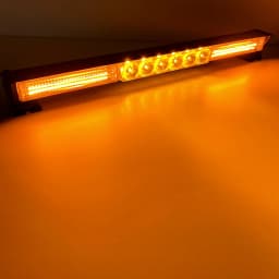 Red White Blue LED Strobe Light Bar Car LED Emergency Flash Light Beacon Auto Vehicle Flashing Safety Signal Lamp 12/24V