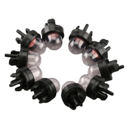 10Pcs Carburetor Snap In Primer Bulb Fuel Pump Trimmer Parts for STHIL Homeliter Ryobi Poulan fit 45cc 52cc 5200 5800 Chainsaw