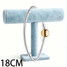 2026 New 925 Silver Classic Women's Circular Logo Love Heart Tennis Adjustable Bracelet Display Tool DIY Exquisite Charm Jewelry