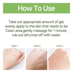 Mandelic Acid Cleansing and Exfoliating Gel Deeply Cleanses, Gently Cares for the Skin, and Removes Surface Dirt.