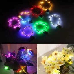 3m Wholesale LED String Lights Copper Silver Wire Garland Light  Fairy Lights Party Room Decoration for Christmas Wedding