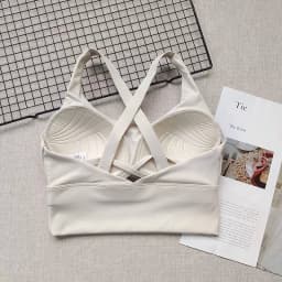 Shockproof High-Intensity Exercise Fitness Bra All-In-One Cup Running Gathered Yoga Beauty Back Breathable Sports Bra for Women