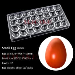 3D Polycarbonate Chocolate Molds Sphere Diamond Chocolate Bonbons Candy Bar Professional Confectionery Baking Pastry Tools