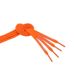 Coolstring Foot Wearing Accessories 8MM Skinny Font Printed Shoelaces Double-Layer Polyester Sneaker Air Athletic Cord Wholesale
