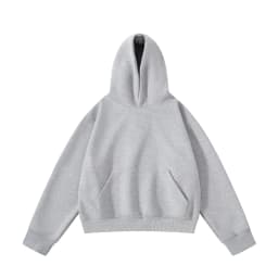 MAQVOB Top Quality 450G Heavyweight EU US Size High Street Clean Fit Short Hooded For Men And Women Loose Thick Boxy Hoodie