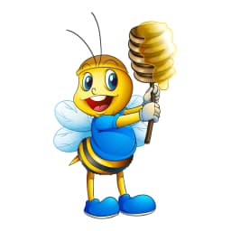S50412# Various Sizes/Colors Personality PVC Decal A Bee Flying Waterproof Car Sticker on Motorcycle Laptop Decorative