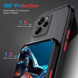 Luxury Matte Armor Case for Xiaomi Note 12 Turbo 13 11 10 Pro Plus 5G Shockproof Bumper Phone Cover For Redmi 12 12C 10 10C 4G