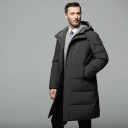 Winter Jackets Men Hooded Casual Long Down Cotton Thicker Warm Parkas Male Outwear Coats Size 5XL Parka Coat Overcoat Mens