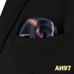 Luxury Mens Pocket Square Handkerchief Multiple Designs Classic Suit Hanky Large Striped Gentlemen Wedding Party Gift for Men