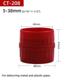 Chamferer Deburring Reamer Internal and External Circular Edge Trimmer PVC Plastic/copper/iron Pipe Rough Edges Remover Tool