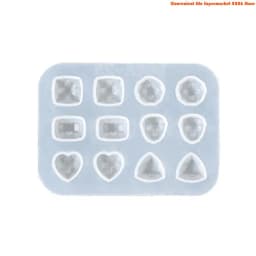 E06E Designs and Craft Supplies Unique Elegant Earrings with Versatile Silicone Mould for Jewelry Lovers Daily Use