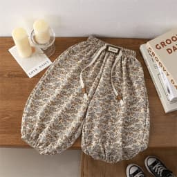 Simple Children's Pants Summer Clothing Thin Loose Kids Anti-mosquito Pants Baby Girls Bloomers Casual Trousers