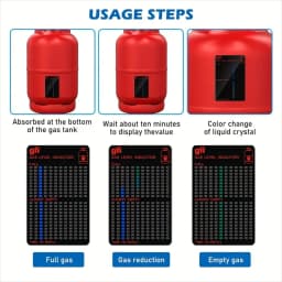 Gas Indicator Level Practical Propane Butane LPG Fuel Gas Tank Level Indicator For Measurement Of Gases At The Adhesive Product