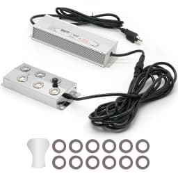 2/4/6/8/10/12 Head DC45V Ultrasonic Humidifier Mist Maker Fogger Machine 220/110V Waterproof Power Supply Fog Sprayer Generator