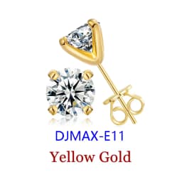 Premium 0.5-2ct Moissanite Diamond Stud Earrings for Women Orginal 925 Sterling Silver Screw Back Women Moissanite Earring 2026