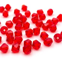 Faceted Austria 3 4 6mm Bicone Crystal Beads Spacer Glass Beads for Bracelet Necklace DIY Jewelry Making