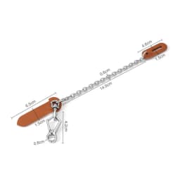 Leather Pin For Herbag 31 Leather Pin Cap Lock Chain Tree Paste Leather Anti Wear Sheet Bag Decoration Women Bag Accessories