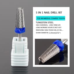 Tungsten Steel Nail Drill Bits Milling Cutter For Remove Nail gel Diamond Drill Bits For Remove Dead Skin Burrs Bits