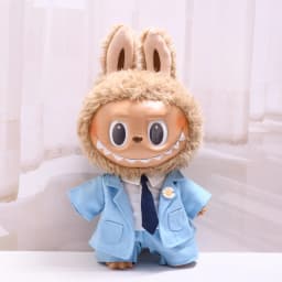For 38cm Labubu Doll Clothes Lovely Clothes Wedding Dress Suit Doll Accessories Changing Dress Sitting Party Game Gift Toys