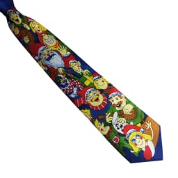 EASTEPIC Men's Neckties Light Thin Christmas Ties for Men Children's Toys Holiday Party Santa Claus Xmas Tree Snowflake Snowman