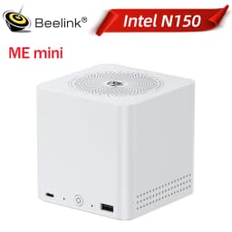 Beelink ME Mini-N150 N95 ME Pro N150 NAS Mini Pc Intel Twin Lake N150 LPDDR5 4800MHz SSD WiFi6 4K Dual 2.5 Lan Mini PC Computer