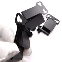 1Piece Universal Stainless Steel UT Clips Knife Sheath Back Clip K Sheath Waist Clip Accessories Scabbard Carrying Holster Clip