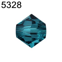 Original Crystal from Austria 5328 Bicone Loose Beads Rhinestone for Jewelry Making Nail Art Bags Cloth Accessories Decoration