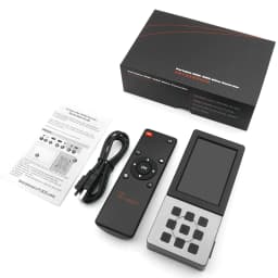 Ezcap 273 HD Video Recorder Box 1080P 60fps HDMI Video Capture Card with 3.5 Inch Screen Player Playback HDMI Loop Mic Audio Mix