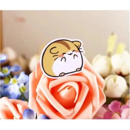 39pcs Creative Kawaii Self-made Small Hamster Stickers Beautiful Stickers /decorative Sticker /DIY Craft Photo Albums