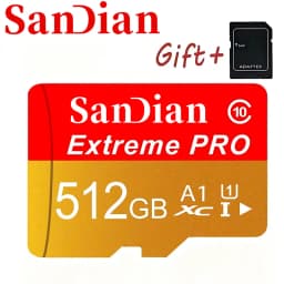 Ultimate TF Cards Memory Card SD Cards Micro TF SD Card 64GB 128GB 512GB Ultra HD C10 for Nintendo Switch Driving Recorder