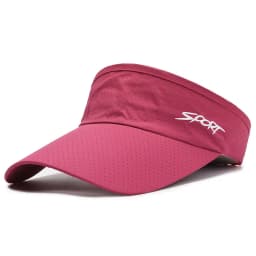 1pc Summer Women Breathable Air Sun Hats Quick-dry Visor UV Protection Top Empty Solid Men Sports Tennis Running Sunscreen Cap
