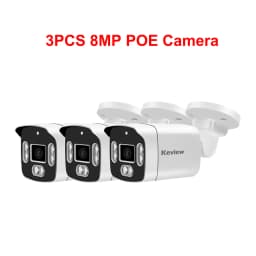 4K Poe Video Surveillance Camera IP Onvif Audio 48V POE Or DC 12V 4MP 8MP Night Vision Bullet WaterProof security camera for NVR