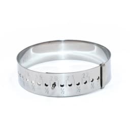 PHYHOO Metal Wrist Gauge Sizer Measuring Tools Wrist Scale Bracelet Gauge Bangle Gauge Metal Jewelry Making Tool