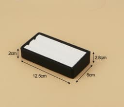 Jewelry Storage Box Gem Box V Groove Diamond Ring Face Bare Stone Color Treasure Bare Diamond Box Counter Sample Display Props