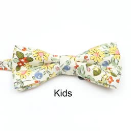 Cotton Floral Parent-Child Bowtie Set Bow Tie Necktie For Men Wedding Party Business Suits Gravata Pink Yellow Butterfly Cravats