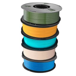 22LBS PETG Filament 3D Printer Filament 10 5 Rolls 1KG 1.75mm Bundle Multicolor Accuracy +/- 0.02mm 10kg 5kg PETG, Plastic Spool