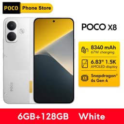 【World Premiere】Global Version POCO X8 5G Smartphone NFC 8340mAh battery 67W HyperCharge 50MP Camera Snapdragon 6s Gen 4